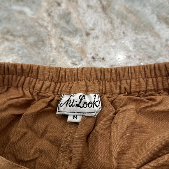 Linen & Rayon Capris - Picture 2 of 12